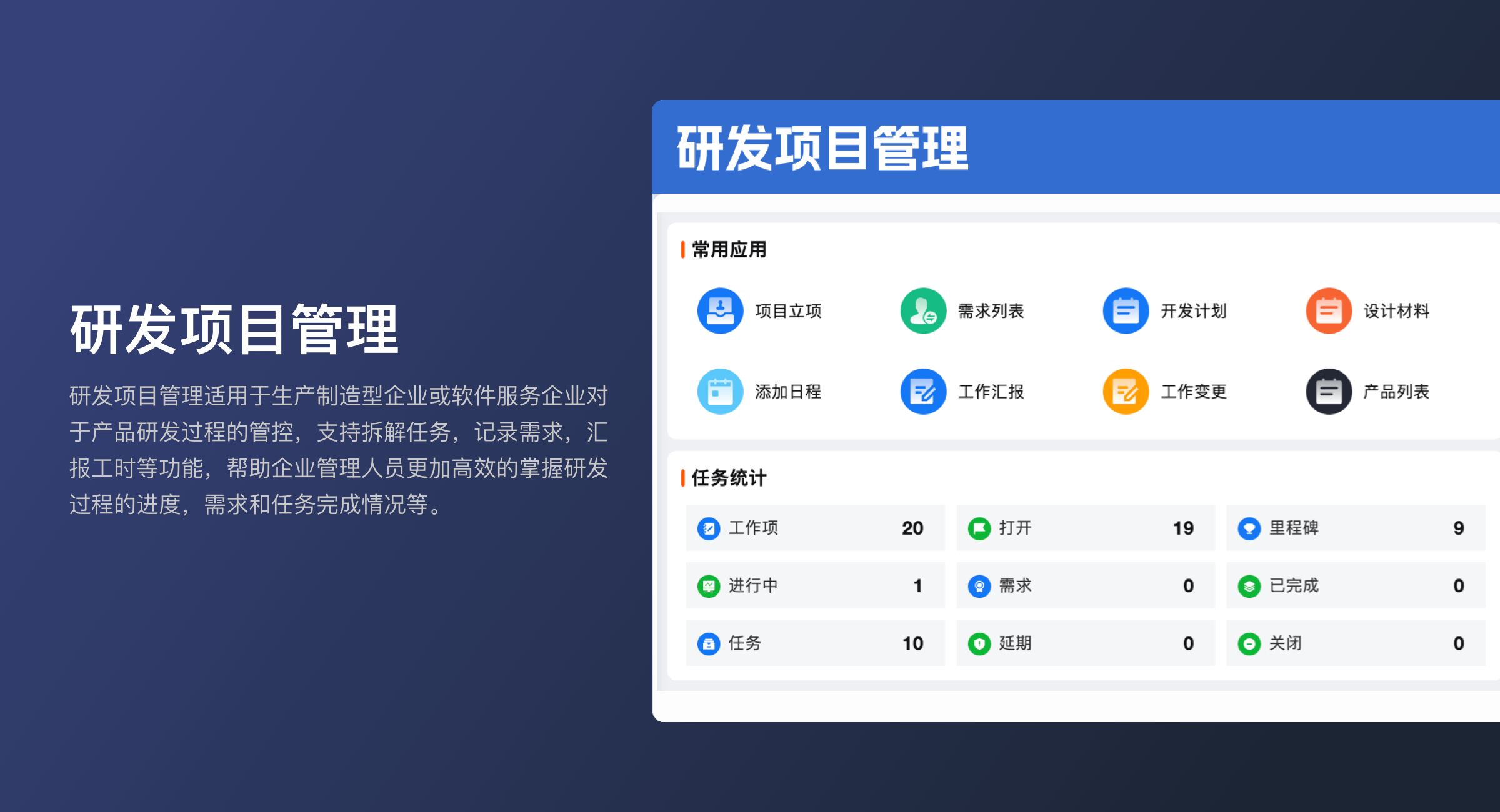 研发项目管理（轻量版）(0)